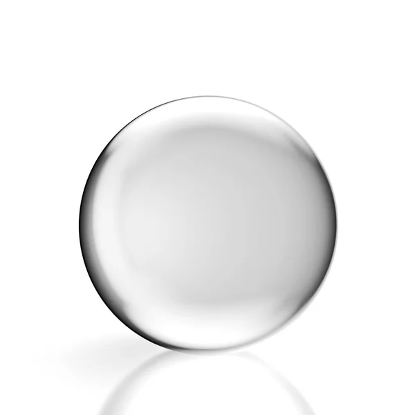 Crystal ball 3d — Zdjęcie stockowe