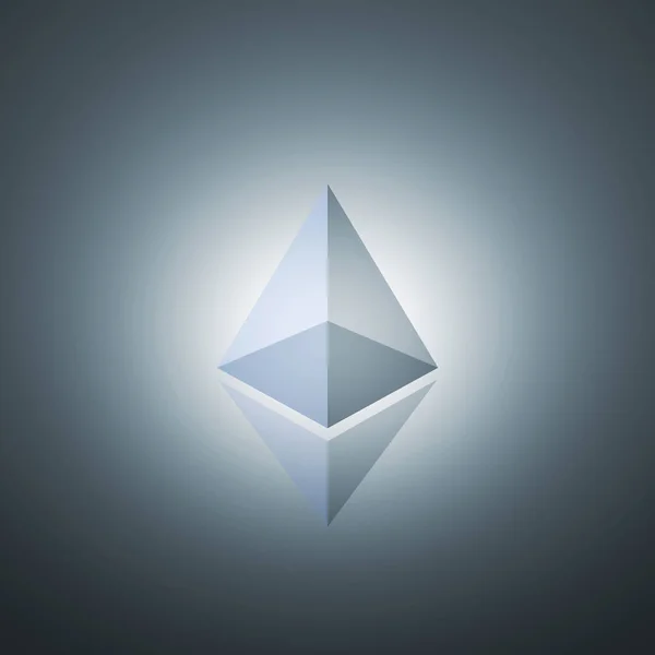 Ethereum crypto currency — Stock Photo, Image