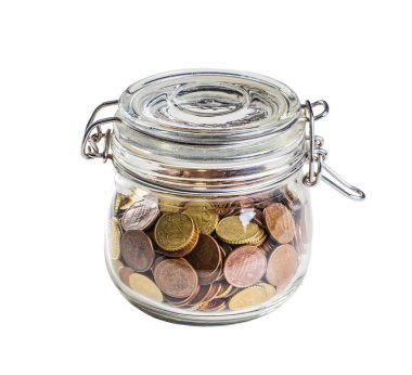 kavanoz içinde Euro