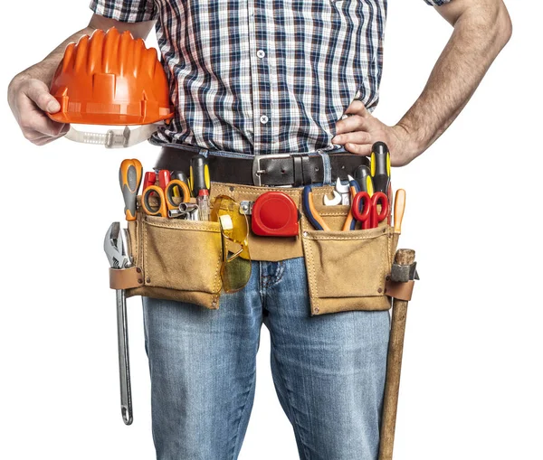 Handwerker und Werkzeuge — Stockfoto