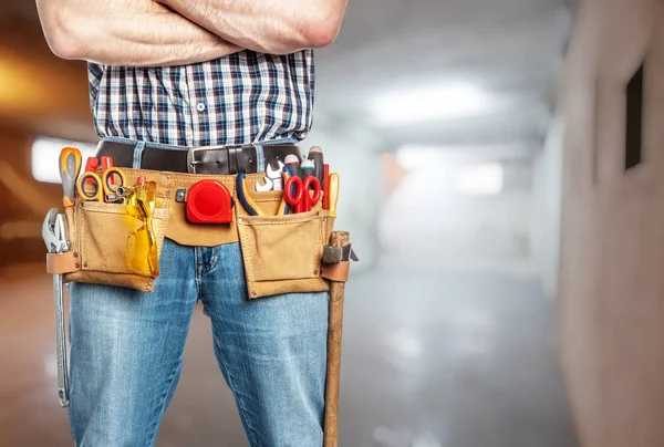 Arbeitseinsatz vor Ort — Stockfoto