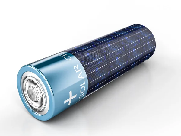 Batteria di energia solare — Foto Stock