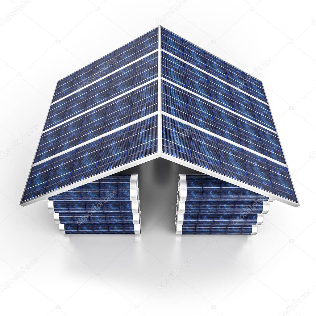 solar power building