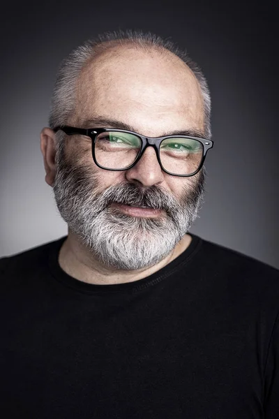 Mann mit Brille — Stockfoto