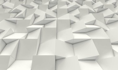3D geometrik arka plan