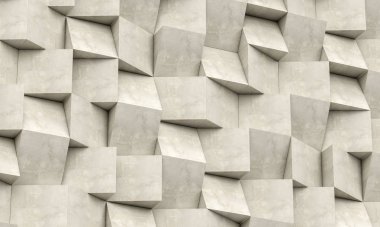 3D geometrik arka plan