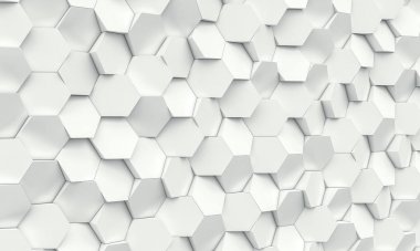 Altıgen geometrik arka plan