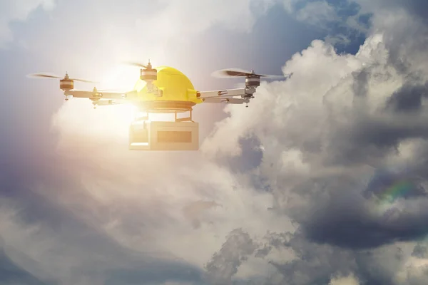 Delivery modern drone — Stock Photo, Image