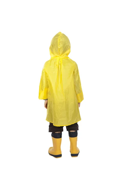 Enfant avec imperméable — Photo