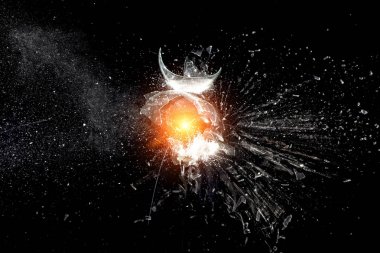 gerçek patlama arka plan