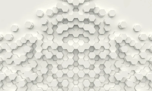 Sfondo geometrico esagonale — Foto Stock