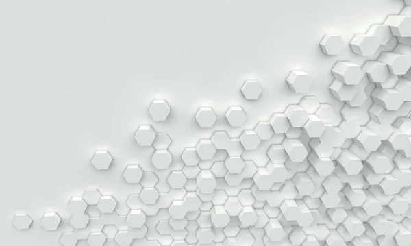 Hexagon geometric background — Stock Photo, Image