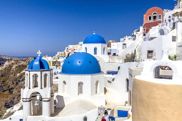 Oia santorini grécia — Fotografia de Stock