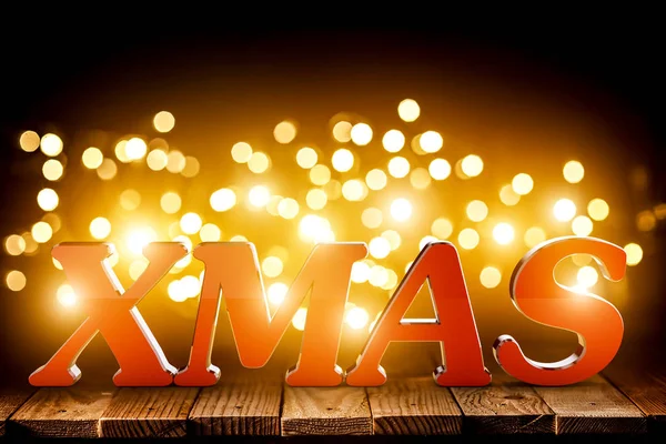 Xmas 3d background — Stock Photo, Image