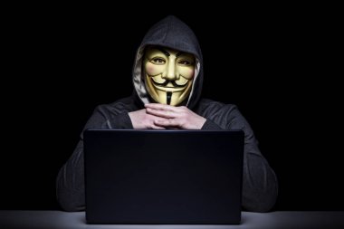hacker portre resim