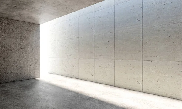 Concreto interior moderno — Fotografia de Stock