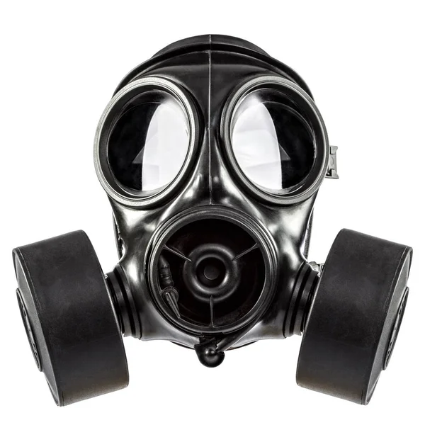 白の防毒マスク — ストック写真