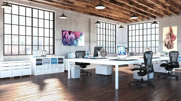 Modern industrial office — Stock Photo, Image