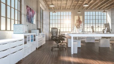 Endüstriyel stil office