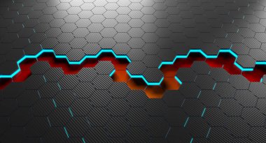3D karbon fiber arka plan
