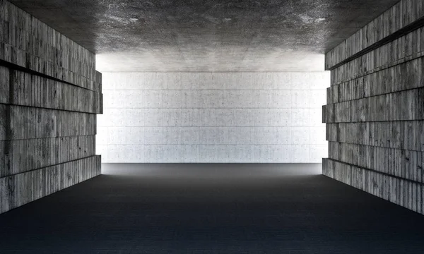 grunge concrete room