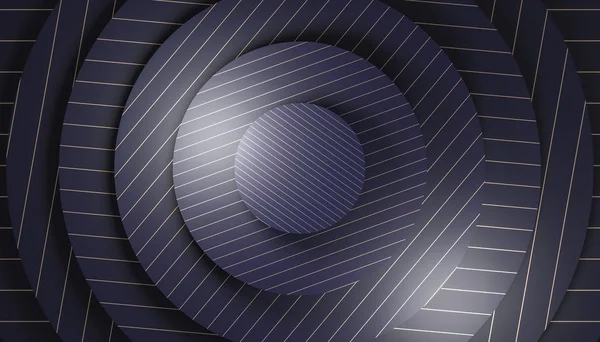 Geometrisk bakgrund med koncentriska cirkulära former — Stockfoto