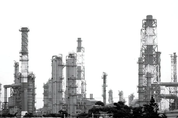 Großer petrochemischer Komplex — Stockfoto