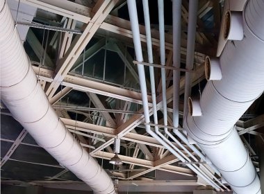 Büyük havalandırma boruları