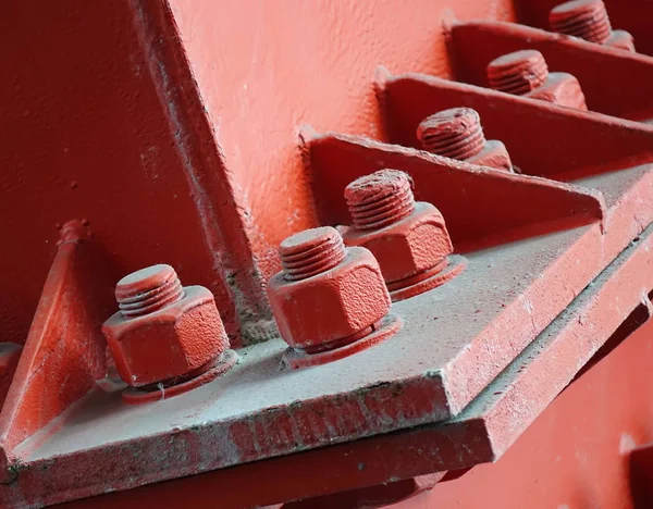 Massive Bolts and Nuts — Stock Photo, Image