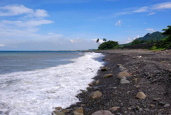 Zerklüftete Küste in Taiwan — Stockfoto