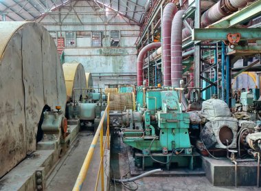 Terk edilmiş şeker rafinerisi Tayvan