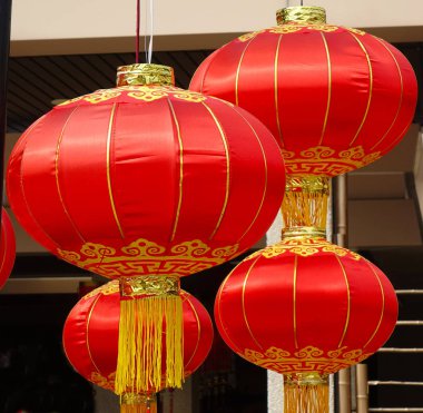 Çin kırmızı fener