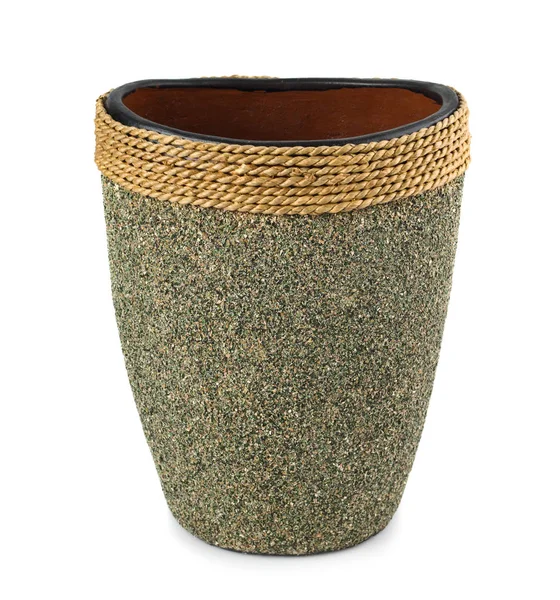 Ceramic vase isolated — Stock Photo, Image