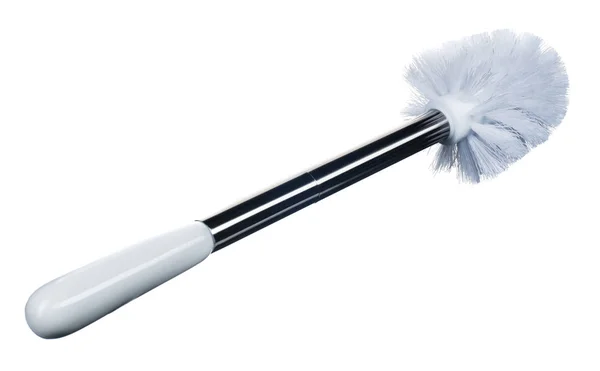 Close-up of a new clean brush for cleaning the toilet — Stock Photo, Image