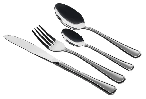 Cutlery set isolated — Stock Photo, Image