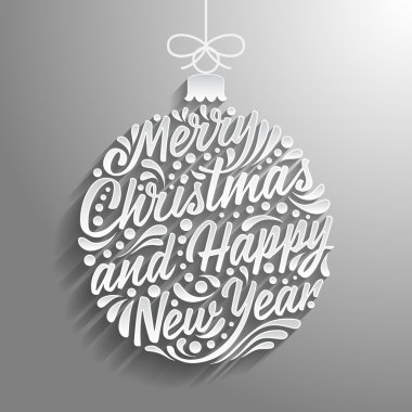 Kaligrafi yazı ile tatil tebrik kartı