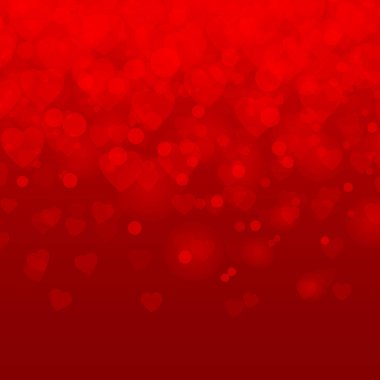 Sevgililer günü. Kırmızı kalpler arka plan