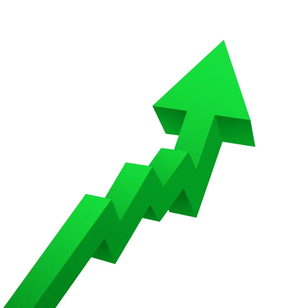 Groundbreaking growing up arrow - blue Stock Vector Image by ©RoboLab ...