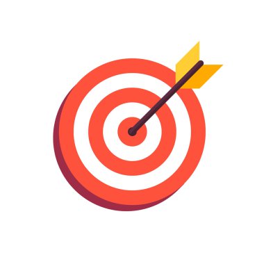 Merkezi Yönetim Kurulu ok. Düz hedef simgesini