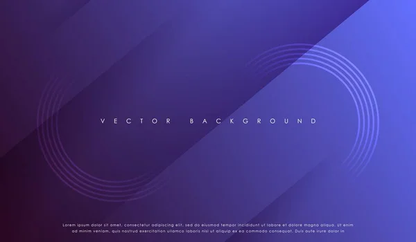 Vector Moderno Concepto Digital Fondo Oscuro Abstracto — Vector de stock