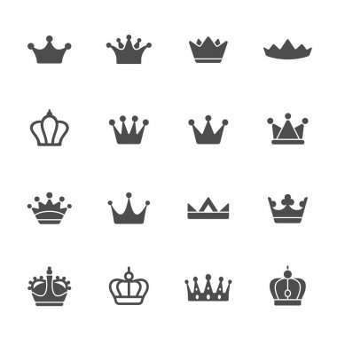 taç Icons set