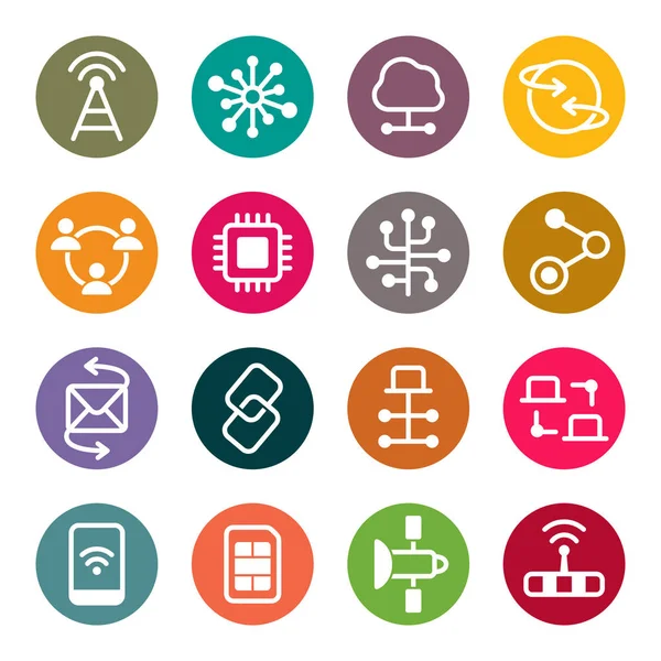 Infographic icons set — Stockvector