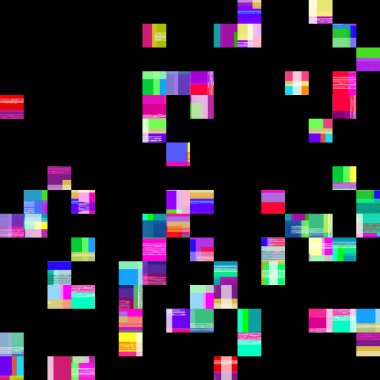 Renkli aksaklık arka plan