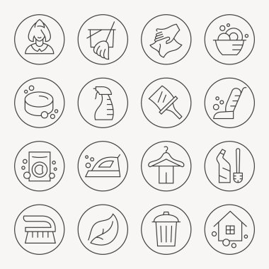 Temizlik Icon set