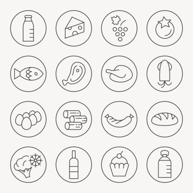 Yiyecek Simgeleri Ayarlandı