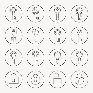 anahtar Icons set