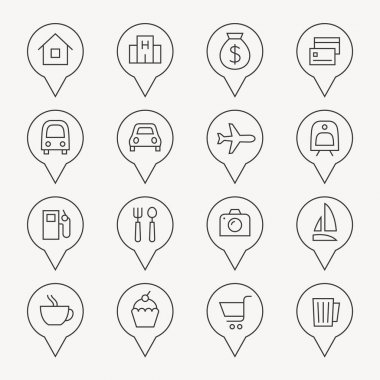 harita Icons set