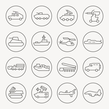askeri Icons set