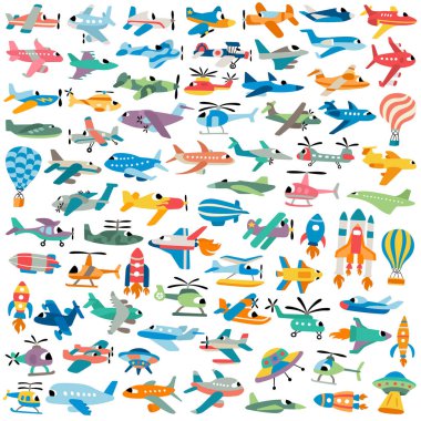 Basit vektör gösterimi, düzlemler simgeleri   