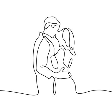 çift çizgi simgesi, basit vektör illüstrasyonu  